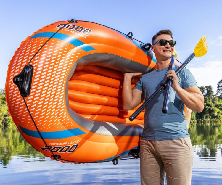Bestway 61141 Dmuchany ponton Kondor Elite 2000 1.96m x 1.06m