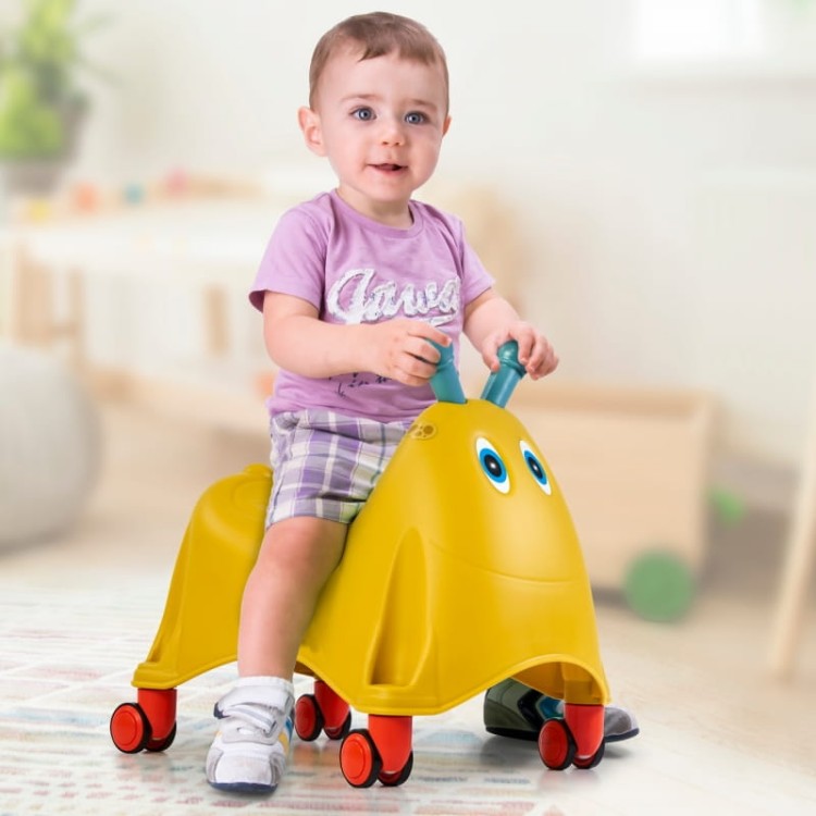 FEBER Jeździk Odpychacz Casual Chodzik Obrotowe kółka 360 1+