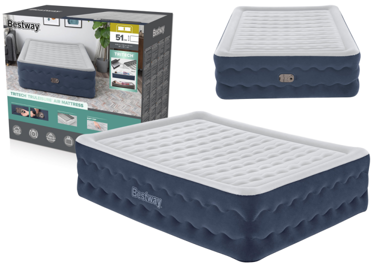 Dmuchany Materac 203 x 152 x 51 cm Bestway 6716P