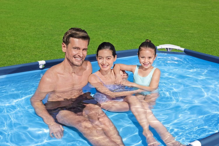 Basen Ogrodowy Stelażowy 259 x 170 x 61cm Bestway 56403