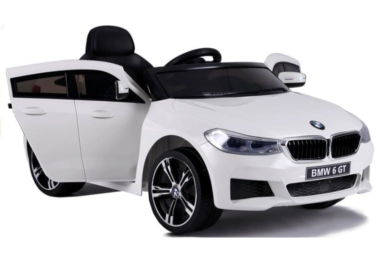 Samochód dla dzieci  na Akumulator BMW 6 GT Białe