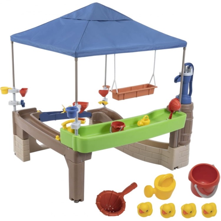 Step2 Wodne Centrum Zabawy Pompą i Baldachimem Pump &amp; Splash Shady Oasis