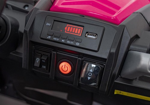 Autko na akumulator 2 osobowe Buggy UTV-MX 2000N Różowy