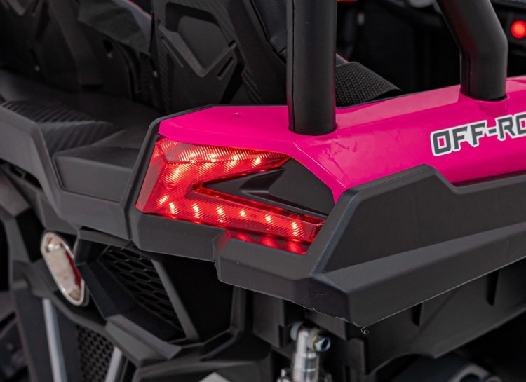 Autko na akumulator 2 osobowe Buggy UTV-MX 2000N Różowy