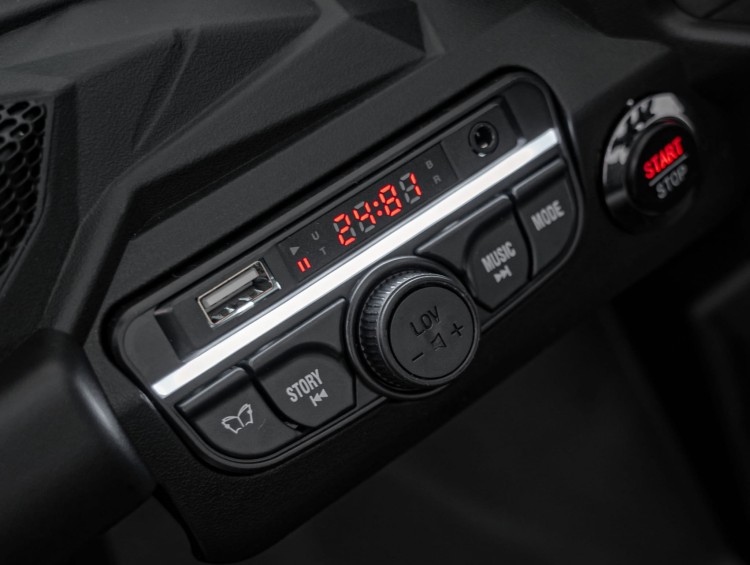 Autko na akumulator Buggy  ATV CAN-AM Maverick Różowy