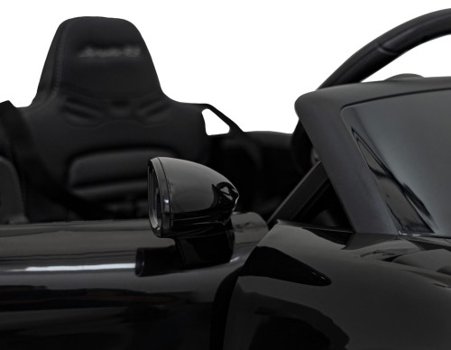 Samochód na akumulator dla dzieci Porsche Spyder RS 718 Czarny