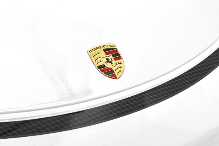 Samochód na akumulator dla dzieci  Porsche Spyder RS 718 Lakier Biały