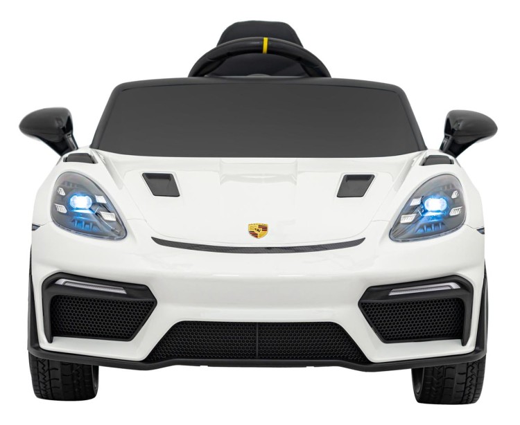 Samochód na akumulator dla dzieci  Porsche Spyder RS 718 Lakier Biały
