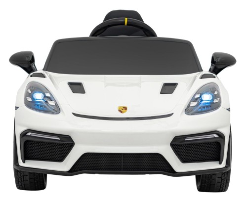 Samochód na akumulator dla dzieci  Porsche Spyder RS 718 Biały MP4