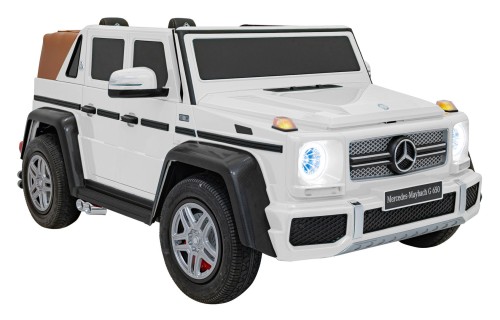 Samochód Dla Dziecka Mercedes Benz MAYBACH G650 STRONG Biały