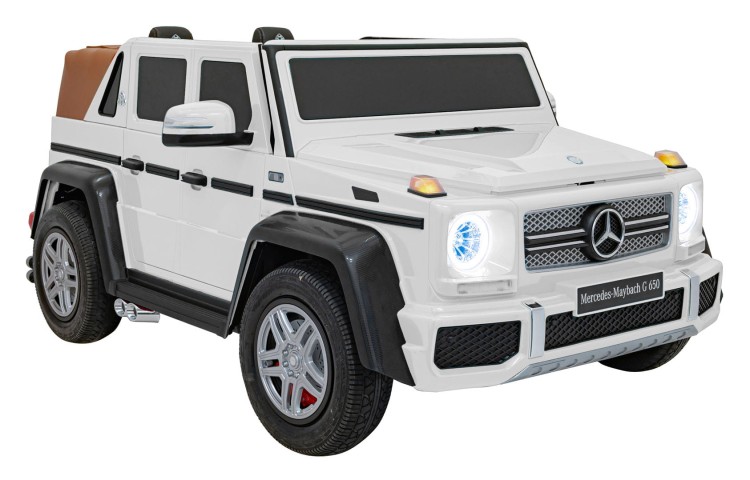 Samochód Dla Dziecka Mercedes Benz MAYBACH G650 STRONG Biały