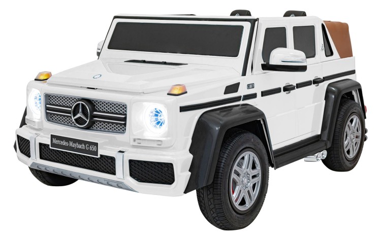 Samochód Dla Dziecka Mercedes Benz MAYBACH G650 STRONG Biały