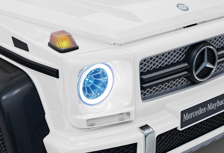 Samochód Dla Dziecka Mercedes Benz MAYBACH G650 STRONG Biały