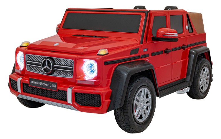 Samochód Dla Dziecka Mercedes Benz MAYBACH G650 STRONG Czerwony