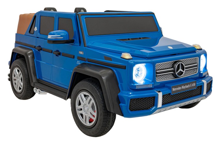 Samochód Dla Dziecka Mercedes Benz MAYBACH G650 STRONG Niebieski