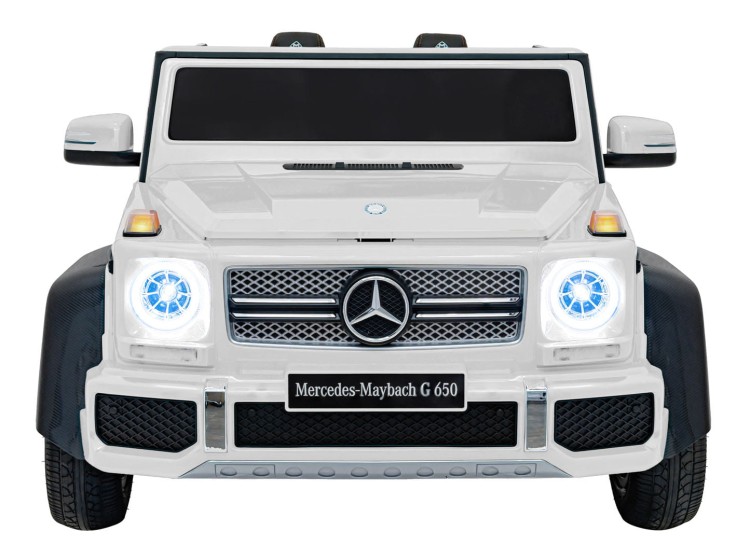 Samochód Dla Dziecka Mercedes Benz MAYBACH G650 Biały