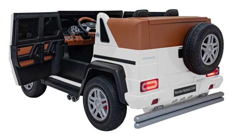 Samochód Dla Dziecka Mercedes Benz MAYBACH G650 Biały
