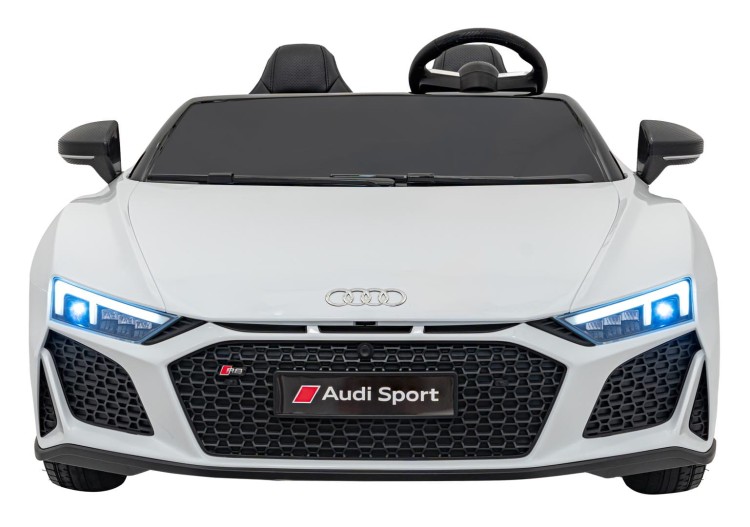 Autko na akumulator 2 osobowe  Audi Spyder R8 LIFT STRONG Biały