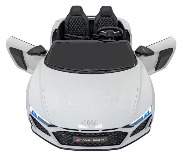 Autko na akumulator 2 osobowe  Audi Spyder R8 LIFT STRONG Biały