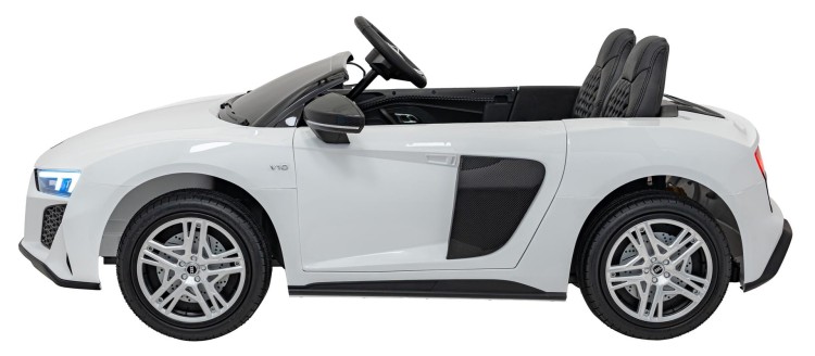 Autko na akumulator 2 osobowe  Audi Spyder R8 LIFT STRONG Biały