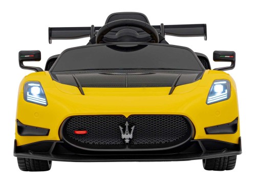 Auto na akumulator Maserati MC20 GT2 Żółty