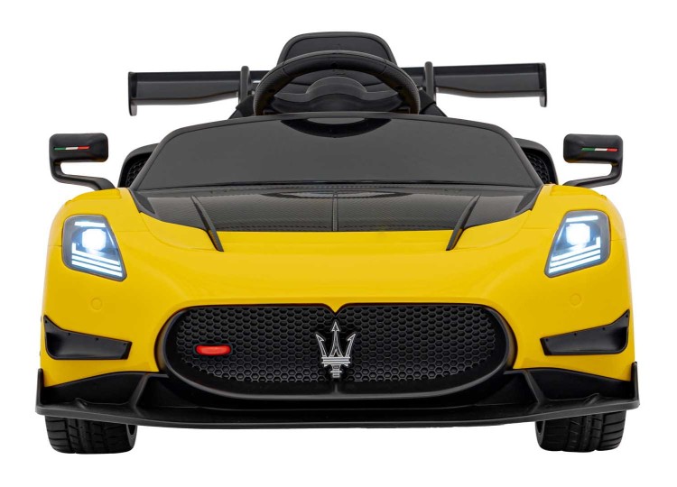 Auto na akumulator Maserati MC20 GT2 Żółty