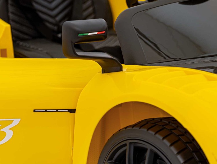 Auto na akumulator Maserati MC20 GT2 Żółty