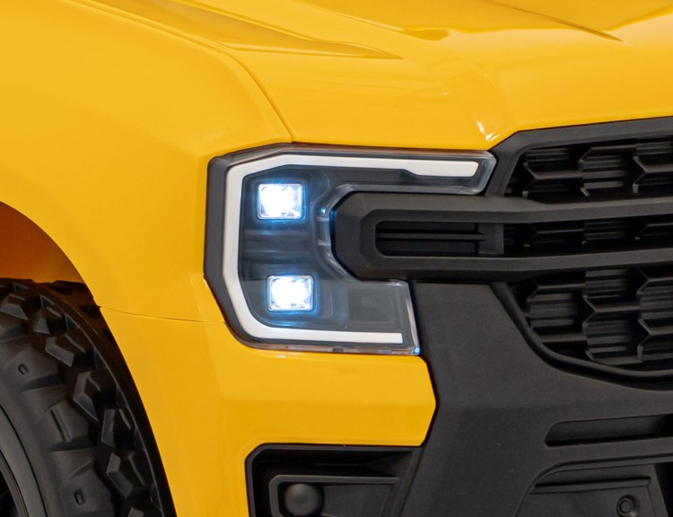 Auto na akumulator Ford Ranger LIFT Żółty
