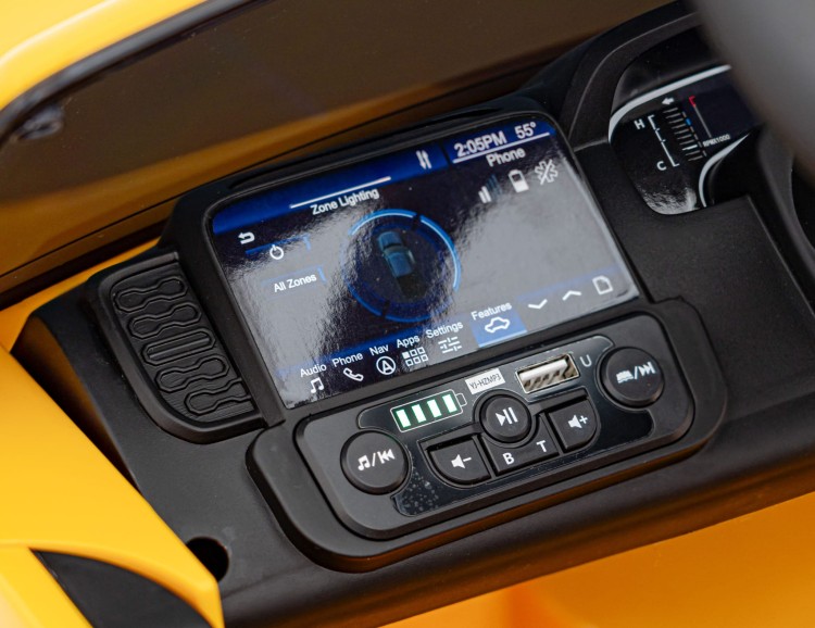 Auto na akumulator Ford Ranger LIFT Żółty