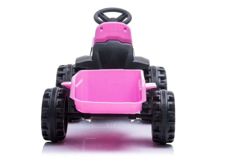 Traktor na Akumulator z przyczepą TR1908T Różowy