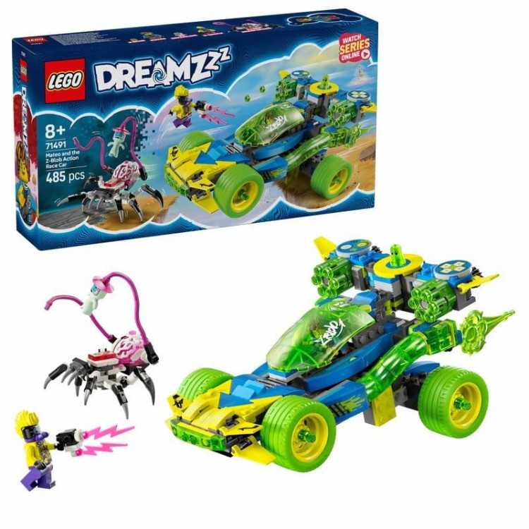 LEGO 71491 DREAMZZZ Samochód wyścigowy Mateo i Z-Bloba
