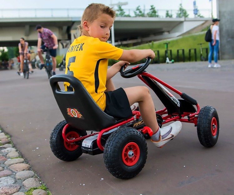Gokart na pedały Thor Blue