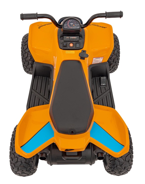 Quad Na Akumulator McLaren Racing MCL 35 dla dzieci Pomarańczowy