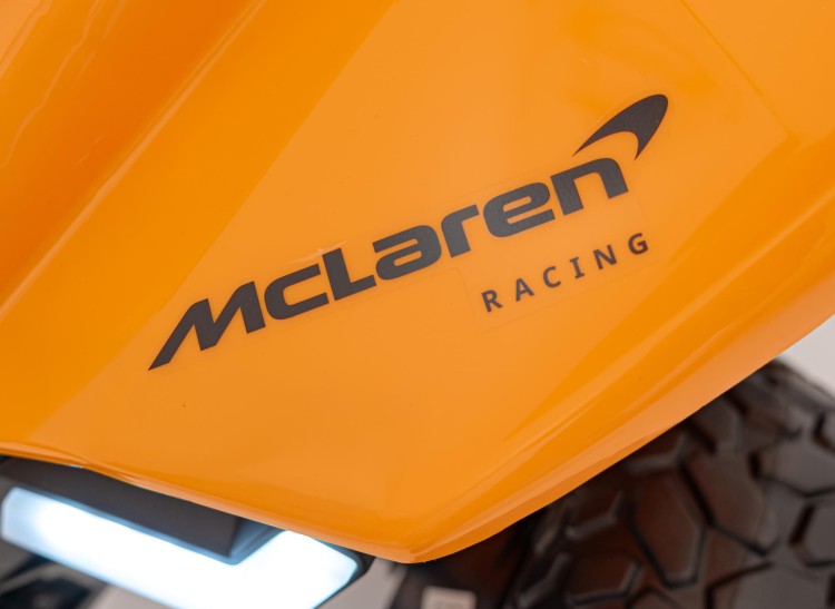 Quad Na Akumulator McLaren Racing MCL 35 dla dzieci Pomarańczowy
