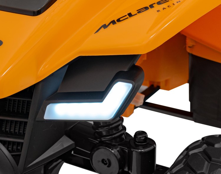 Quad Na Akumulator McLaren Racing MCL 35 dla dzieci Pomarańczowy
