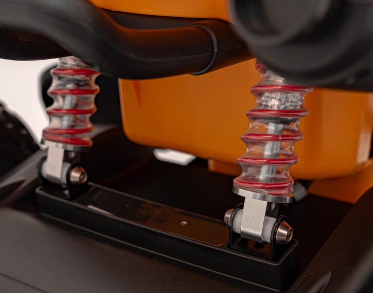 Quad Na Akumulator McLaren Racing MCL 35 dla dzieci Pomarańczowy