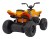 Quad Na Akumulator McLaren Racing MCL 35 dla dzieci Pomarańczowy