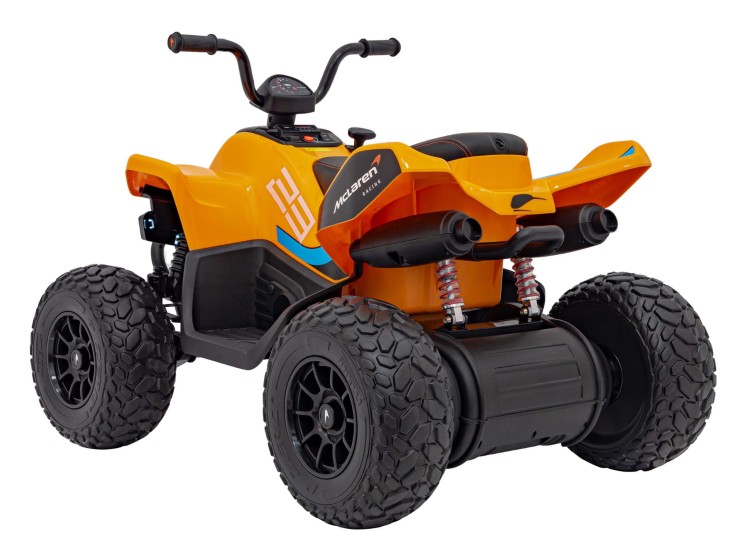Quad Na Akumulator McLaren Racing MCL 35 dla dzieci Pomarańczowy
