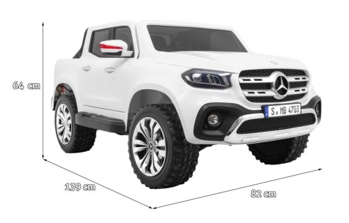 Samochód Dla Dziecka Mercedes Benz X-Class dla dzieci Biały