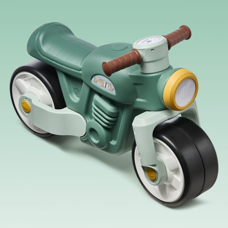 Falk Jeździk Biegowy Ciche Koła Motor Prem1er Retro Zielony 12+