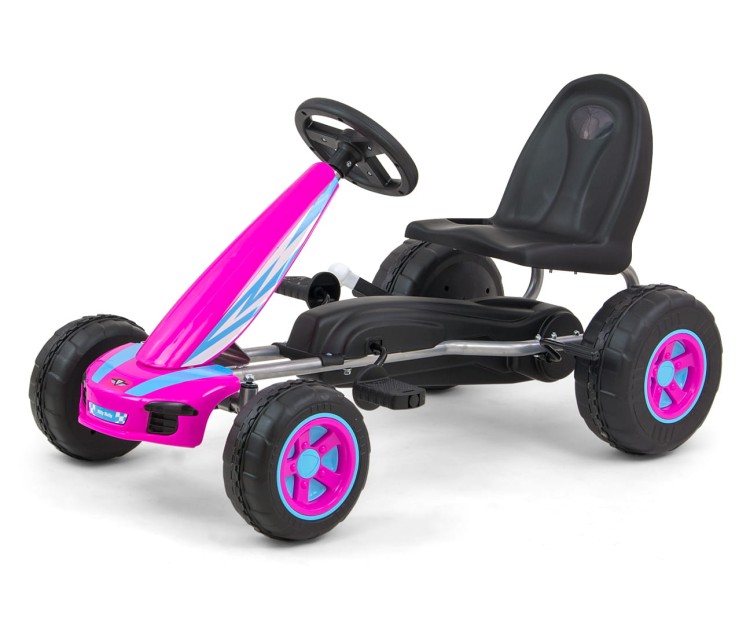 gokart na pedały dla dziewczynki