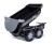Rolly Toys 123230 Przyczepa Rolly-Halfpipe Półwywrotka Krampe, 2-osie