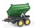 Rolly Toys 122004 Przyczepa Rolly-Mega Trailer jasno zielona, żółte koła, 2-osie