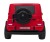 Pojazd Mercedes Benz G63 AMG XXL STRONG Czerwony