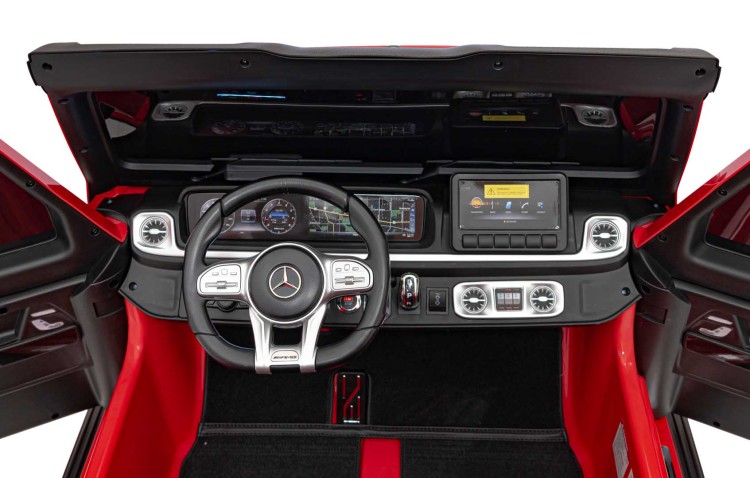 Pojazd Mercedes Benz G63 AMG XXL STRONG Czerwony