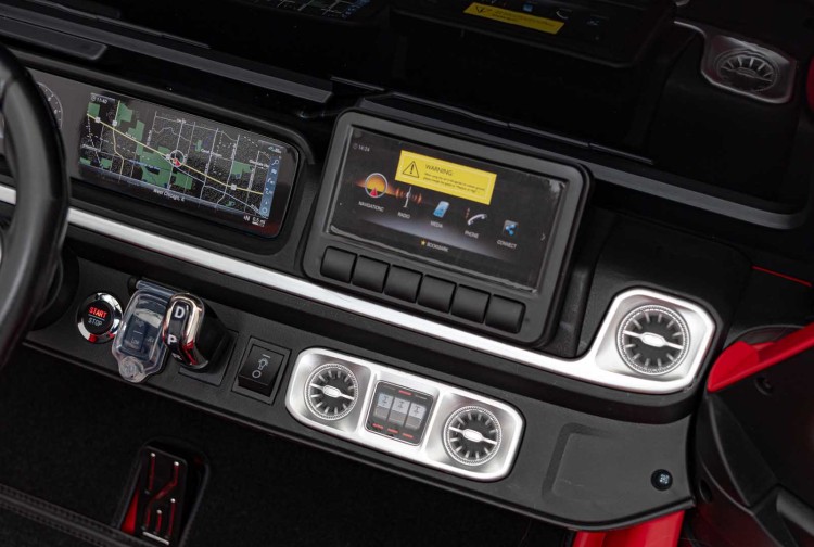 Pojazd Mercedes Benz G63 AMG XXL STRONG Czerwony