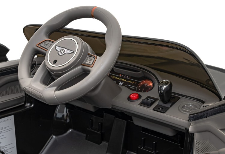 Autko Bentley Bacalar na akumulator dla dzieci Czarny + Pilot