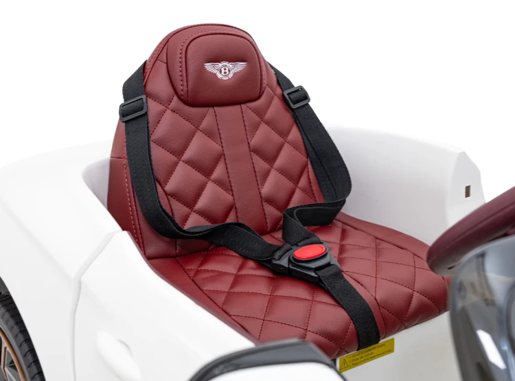 Autko Bentley Bacalar na akumulator dla dzieci Biały + Pilot