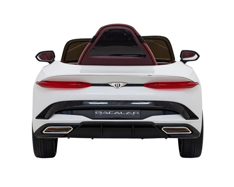 Autko Bentley Bacalar na akumulator dla dzieci Biały + Pilot