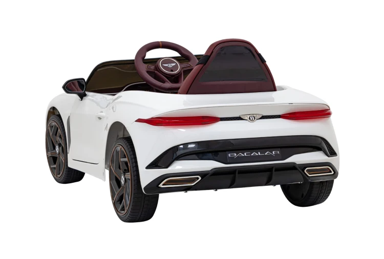 Autko Bentley Bacalar na akumulator dla dzieci Biały + Pilot